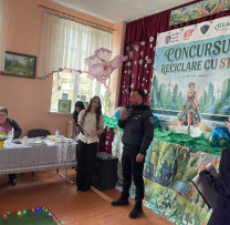 Inspectorii de mediu din Ialoveni au marcat  Ziua Planetei Pământ alături de elevi și profesori