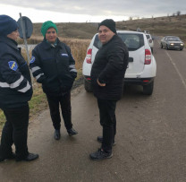 Inspectorii de mediu din Briceni în colaborare cu Autoritățile din Briceni acționează împotriva blocării ilegale a evacuatorului pentru a preveni riscurile la adresa mediului