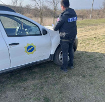 Inspectorii de mediu din Cahul intervin împotriva arderii ilegale a deșeurilor vegetale în extravilanul localității Andrușul de Jos