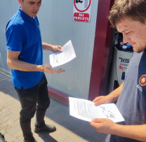 CAMPANIA DE INFORMARE  CONTINUĂ LA CĂUȘENI