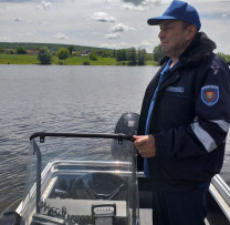 Razie comună de monitorizare pe fluviul Nistru în raionul Soroca