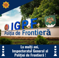 Felicitare cu prilejul aniversării Poliției de Frontieră a Republicii Moldova